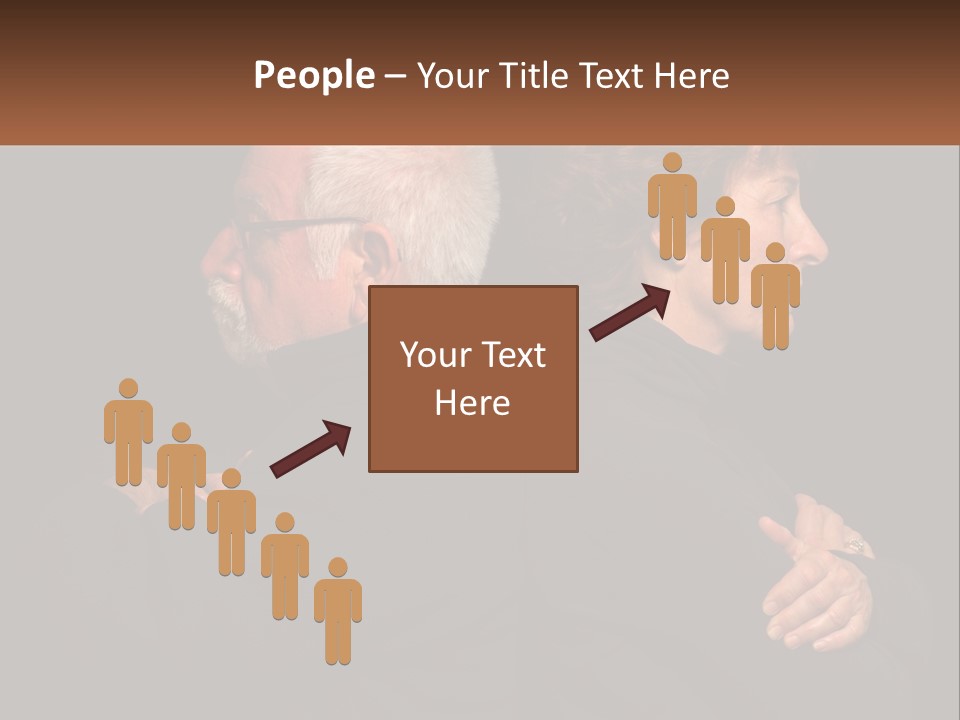 Miscommunication Marriage Relationships PowerPoint Template