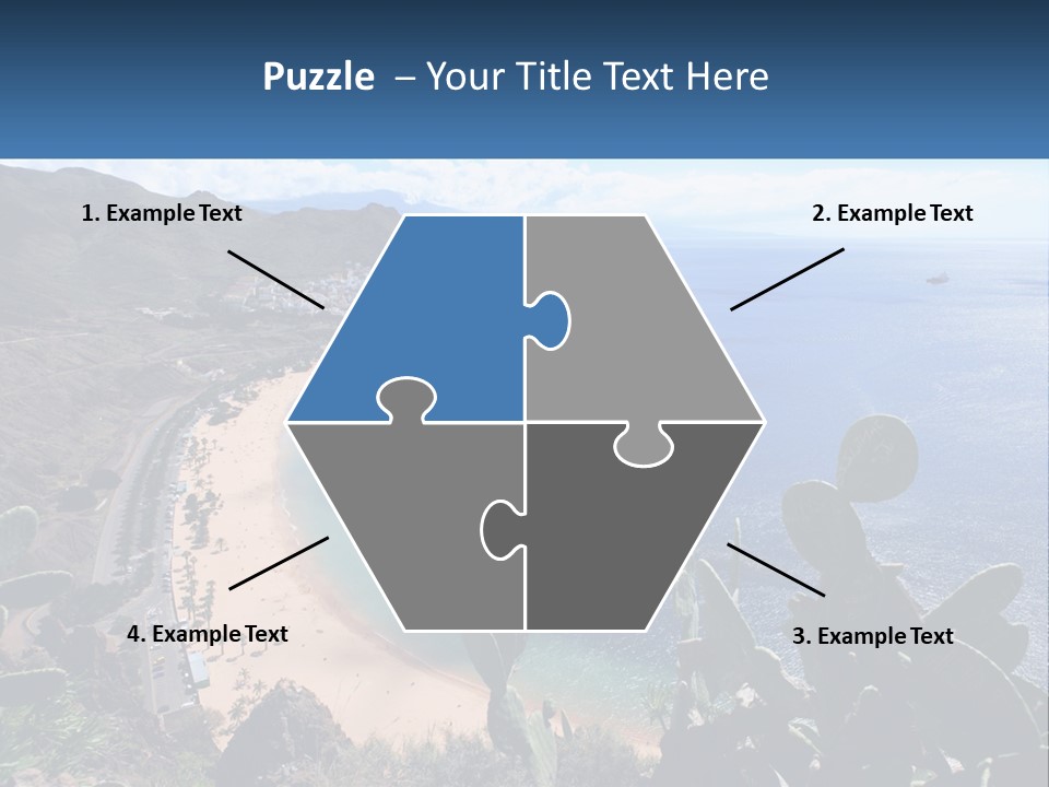 Plant Tourism Panoramic PowerPoint Template