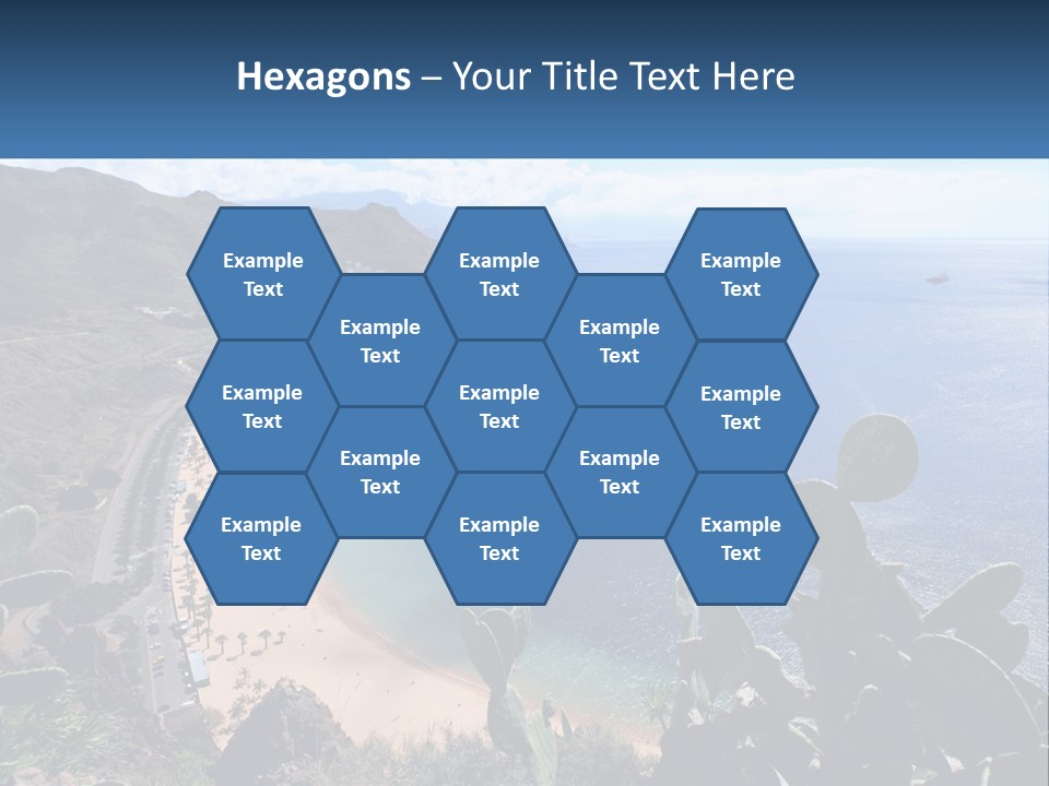 Plant Tourism Panoramic PowerPoint Template