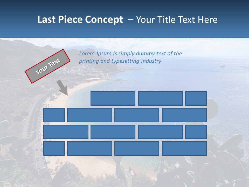 Plant Tourism Panoramic PowerPoint Template