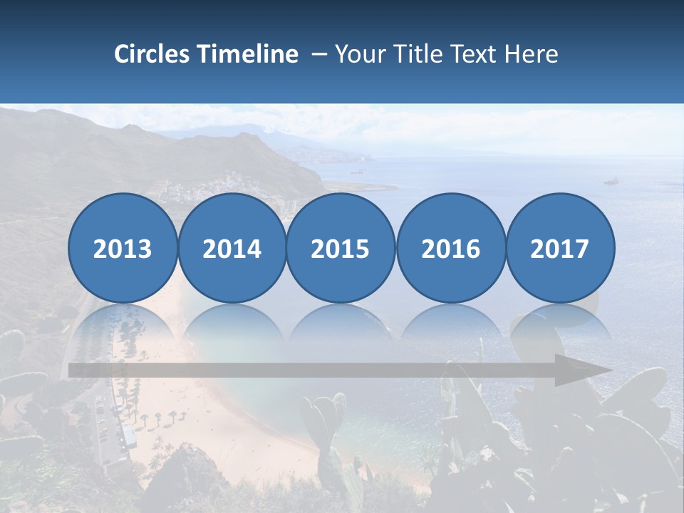 Plant Tourism Panoramic PowerPoint Template