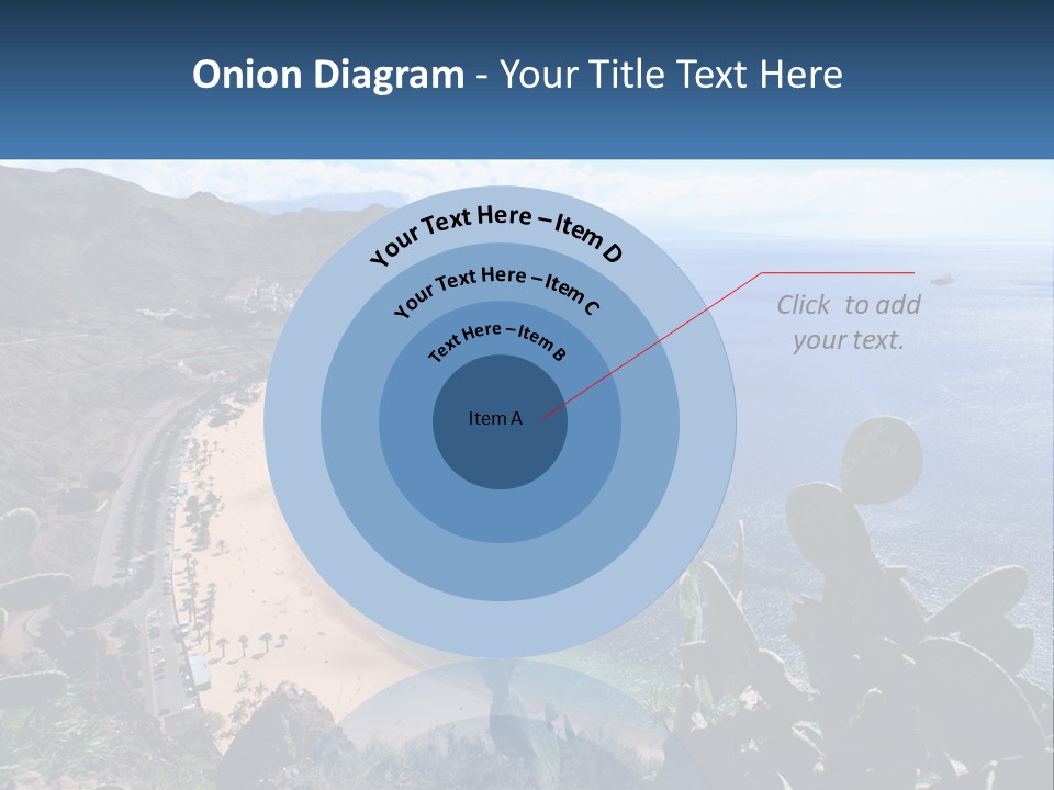 Plant Tourism Panoramic PowerPoint Template