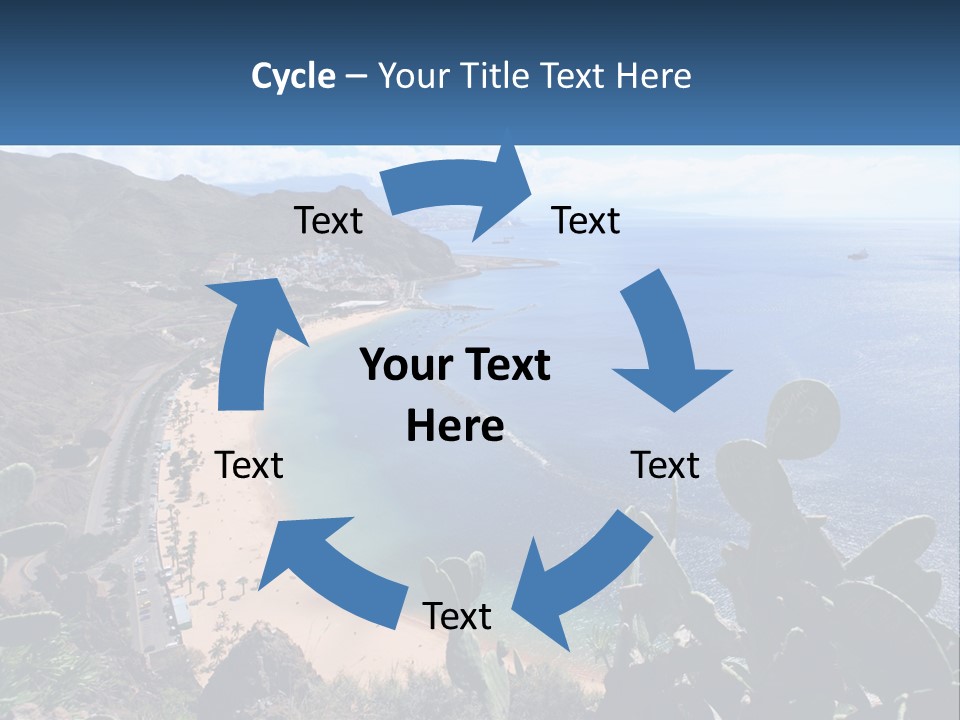 Plant Tourism Panoramic PowerPoint Template
