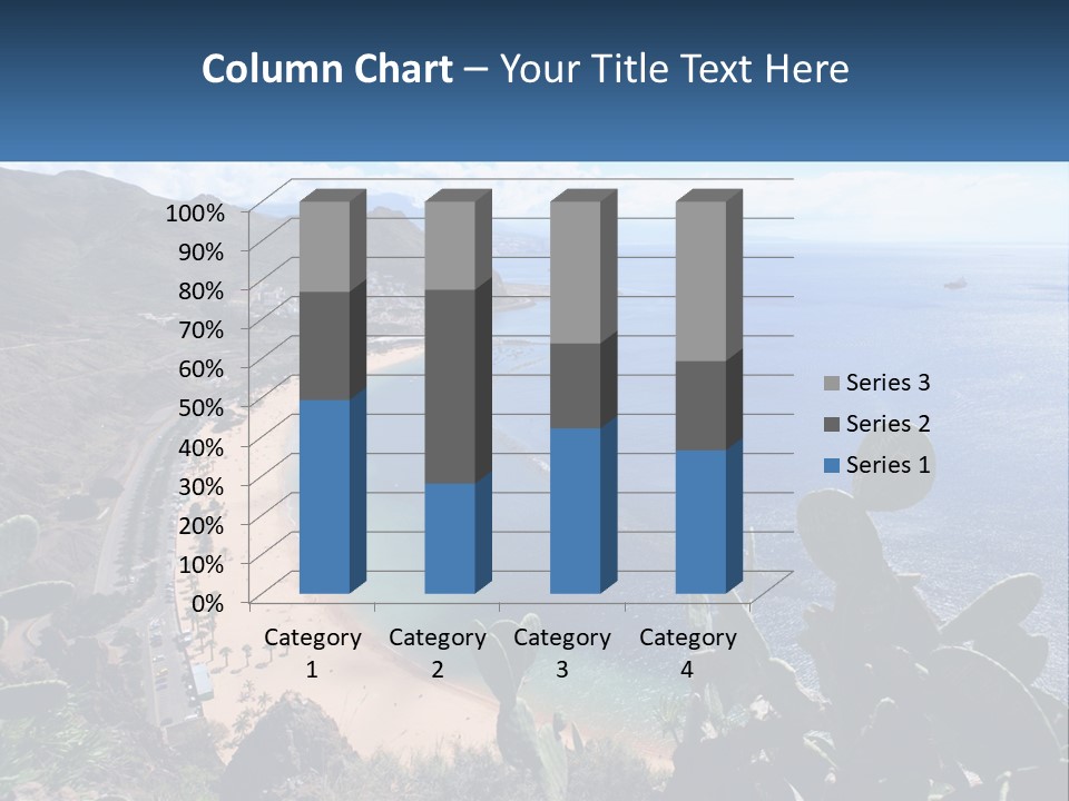 Plant Tourism Panoramic PowerPoint Template