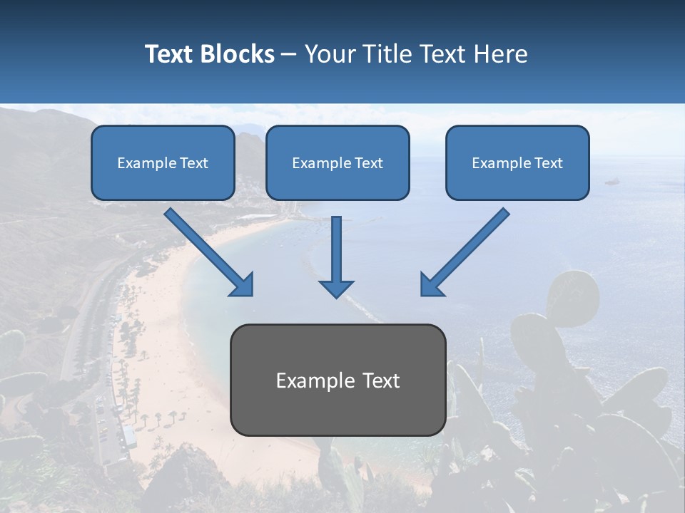 Plant Tourism Panoramic PowerPoint Template