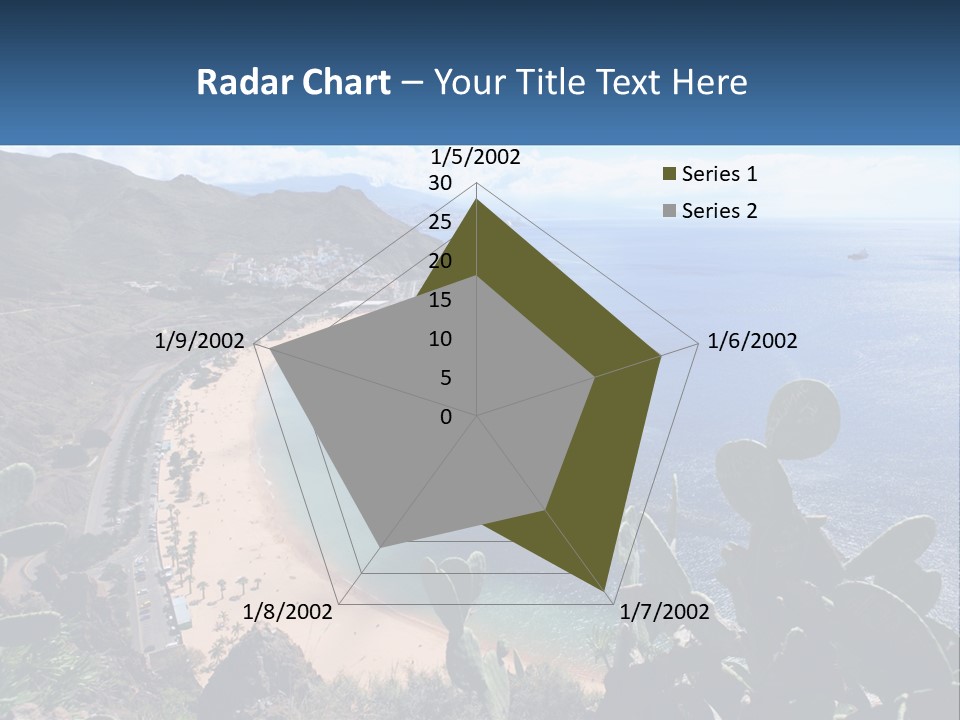 Plant Tourism Panoramic PowerPoint Template