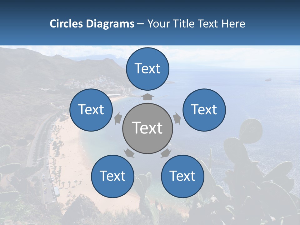 Plant Tourism Panoramic PowerPoint Template