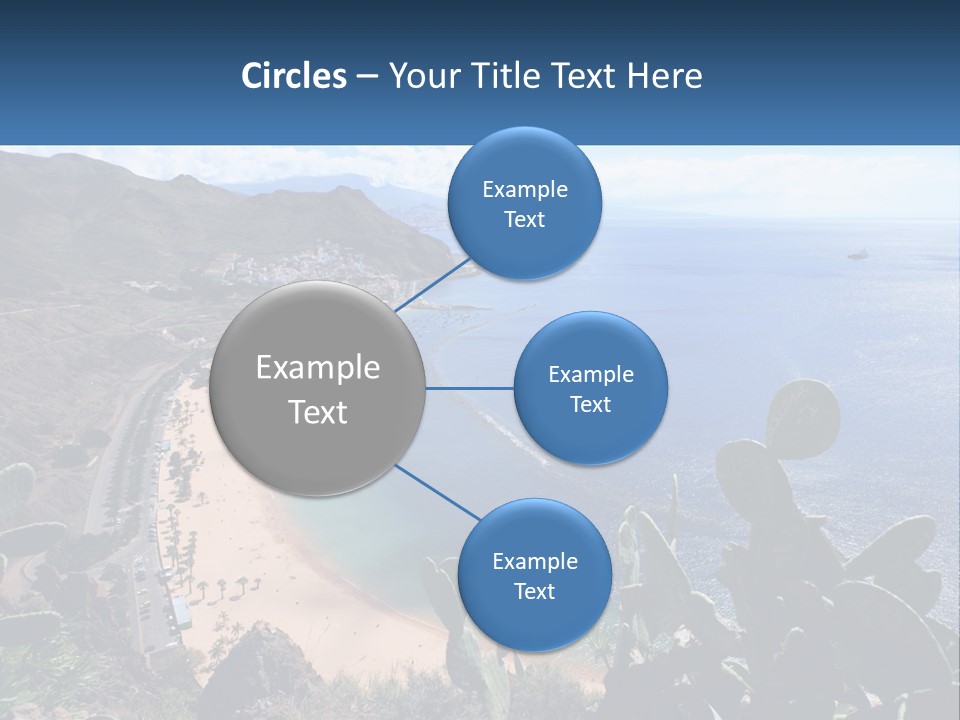 Plant Tourism Panoramic PowerPoint Template