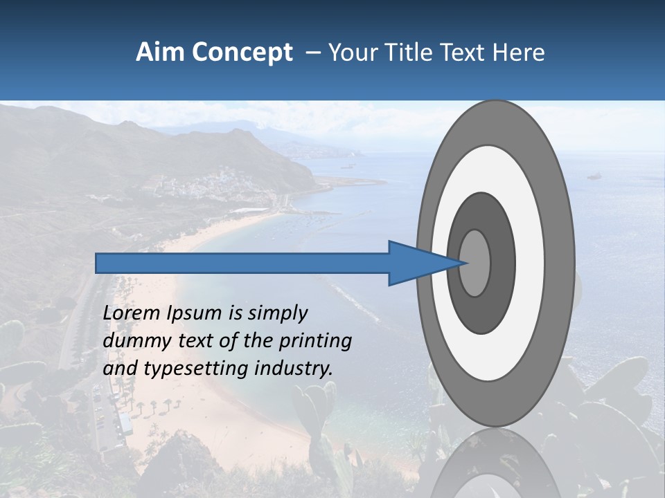 Plant Tourism Panoramic PowerPoint Template