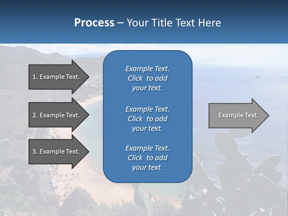 Plant Tourism Panoramic PowerPoint Template