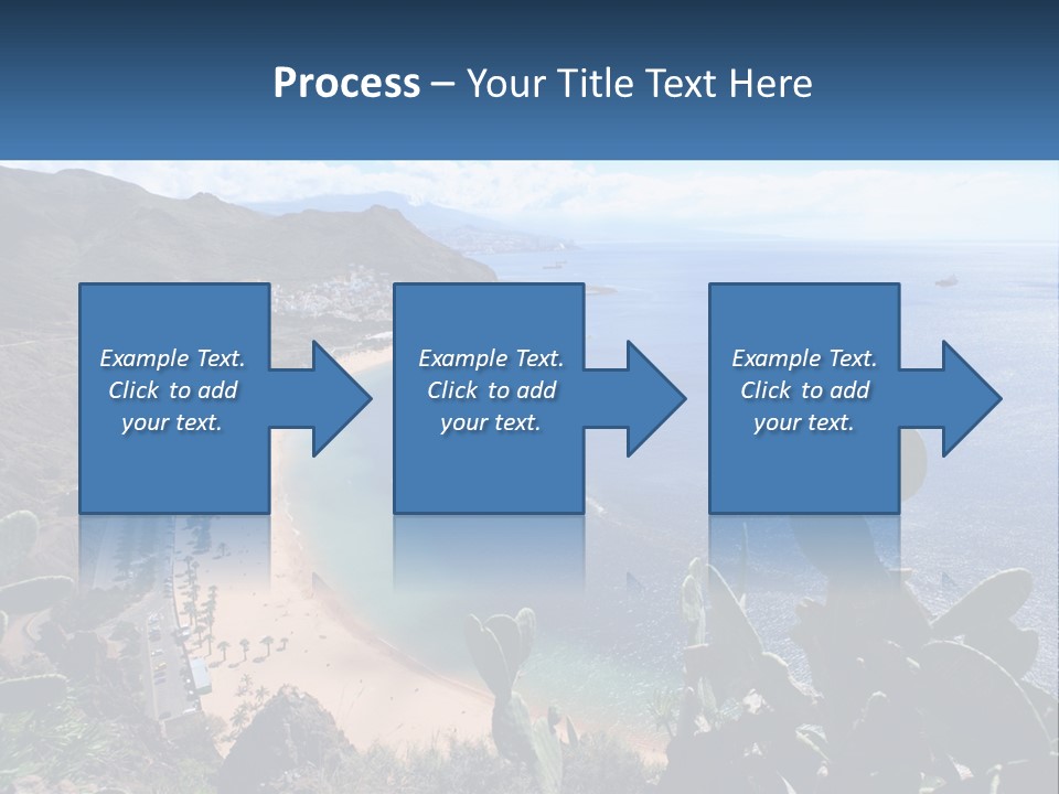 Plant Tourism Panoramic PowerPoint Template
