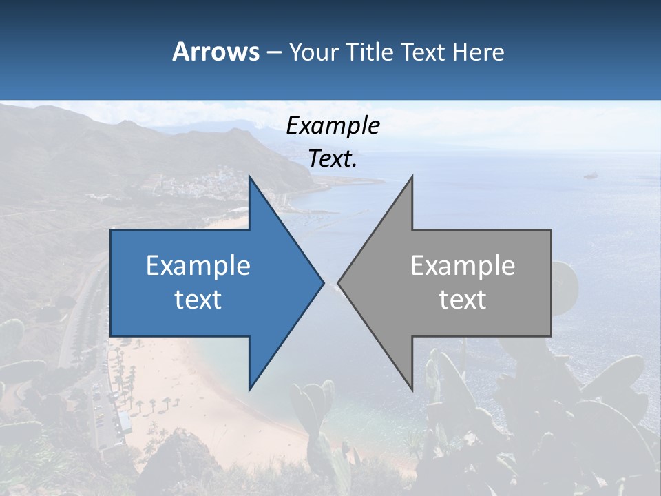 Plant Tourism Panoramic PowerPoint Template