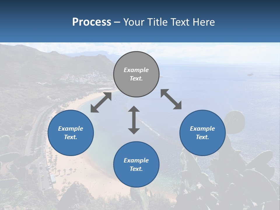 Plant Tourism Panoramic PowerPoint Template