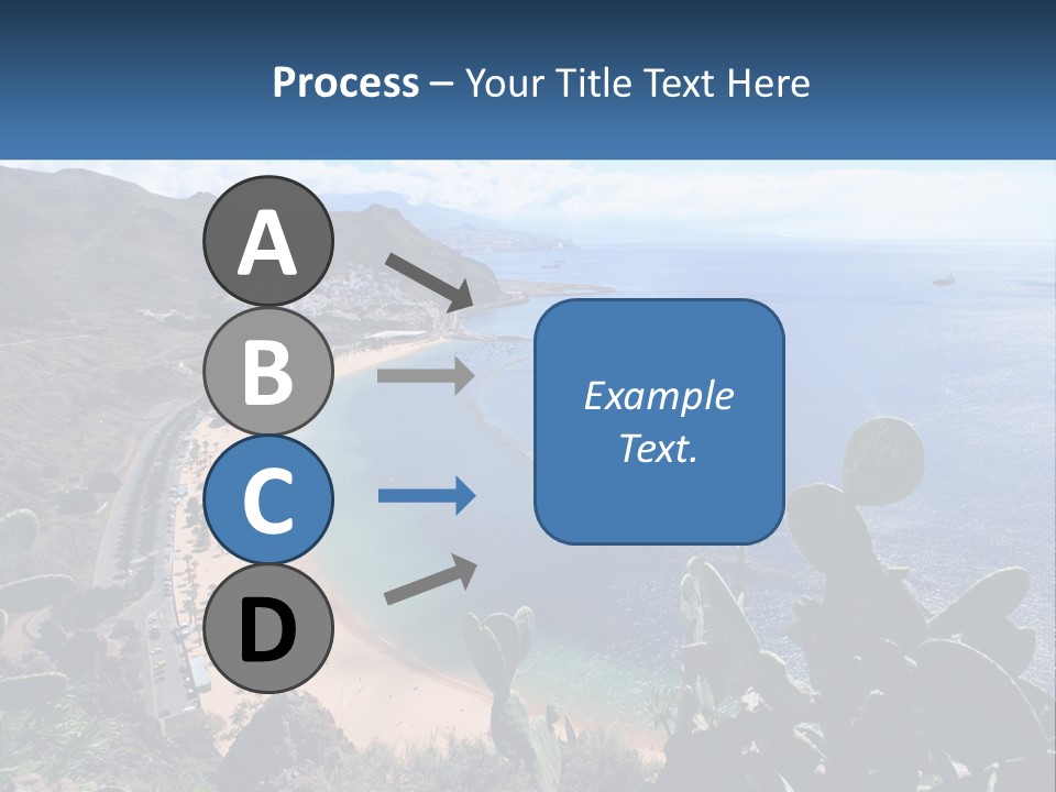 Plant Tourism Panoramic PowerPoint Template