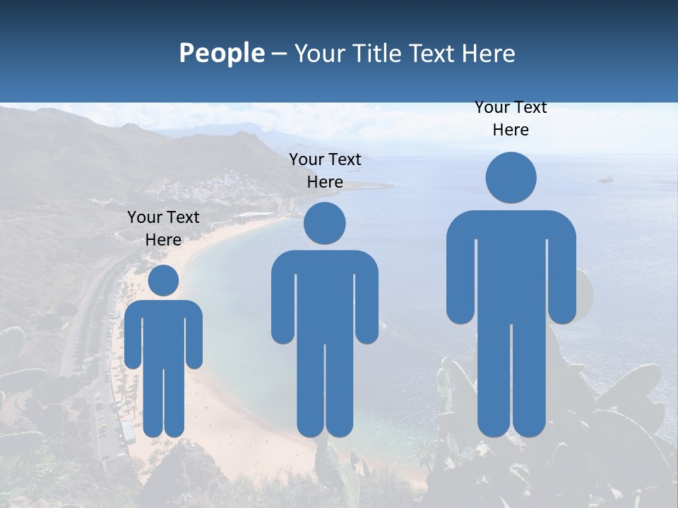 Plant Tourism Panoramic PowerPoint Template