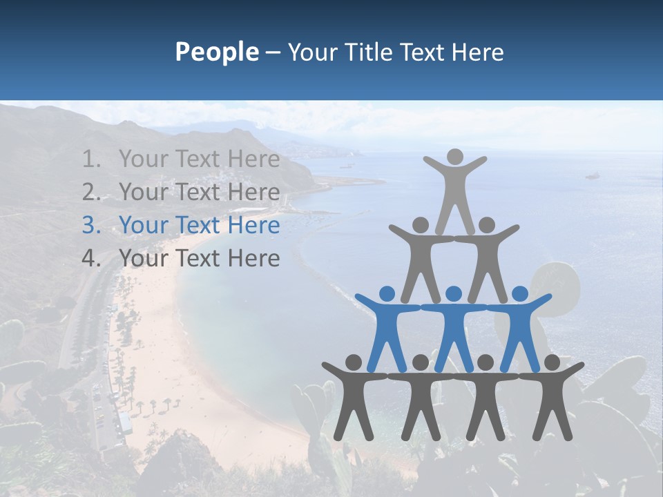 Plant Tourism Panoramic PowerPoint Template