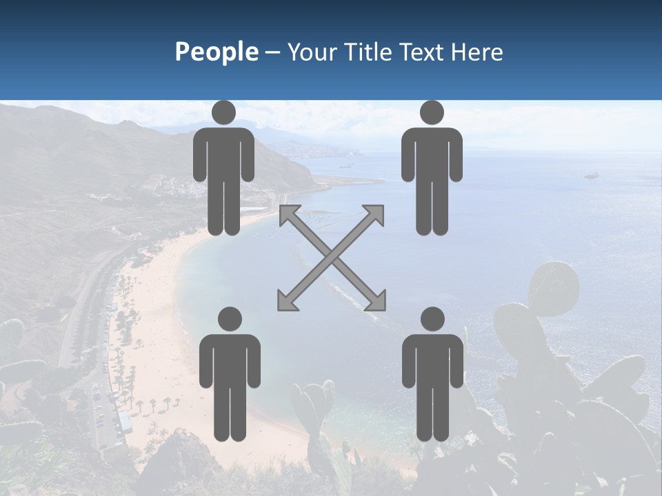 Plant Tourism Panoramic PowerPoint Template