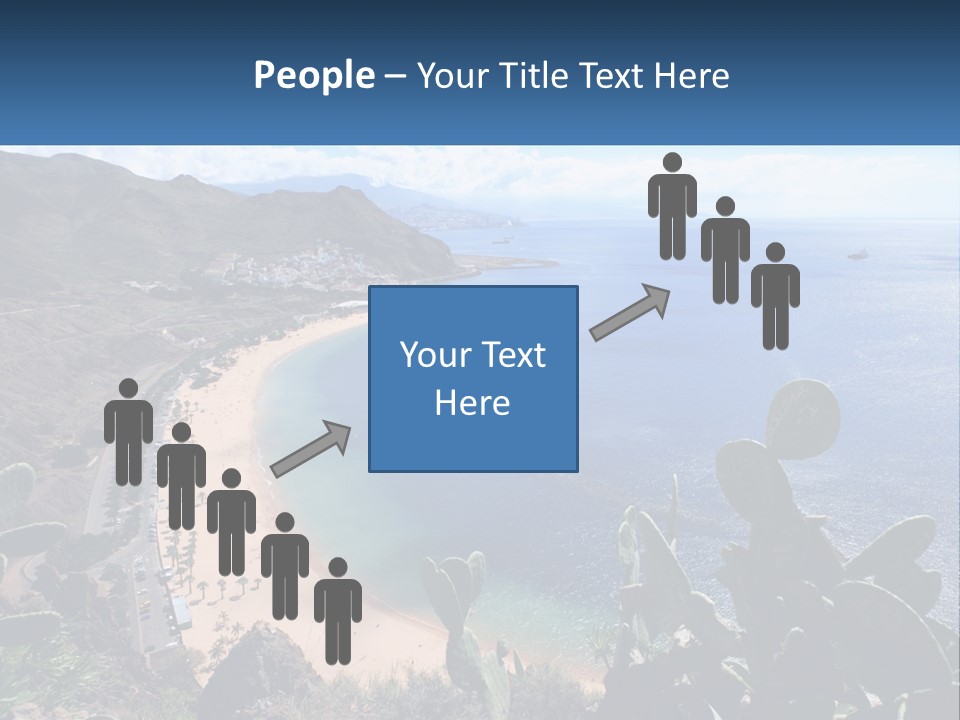 Plant Tourism Panoramic PowerPoint Template