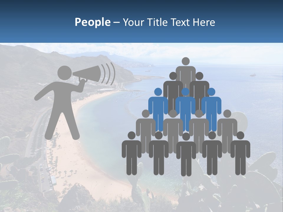 Plant Tourism Panoramic PowerPoint Template