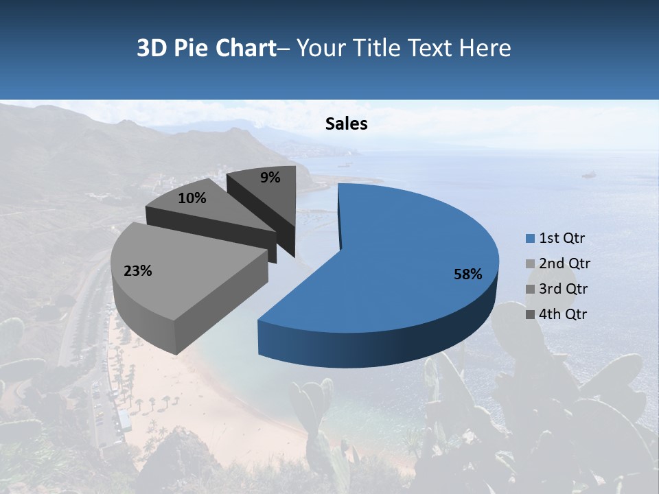 Plant Tourism Panoramic PowerPoint Template