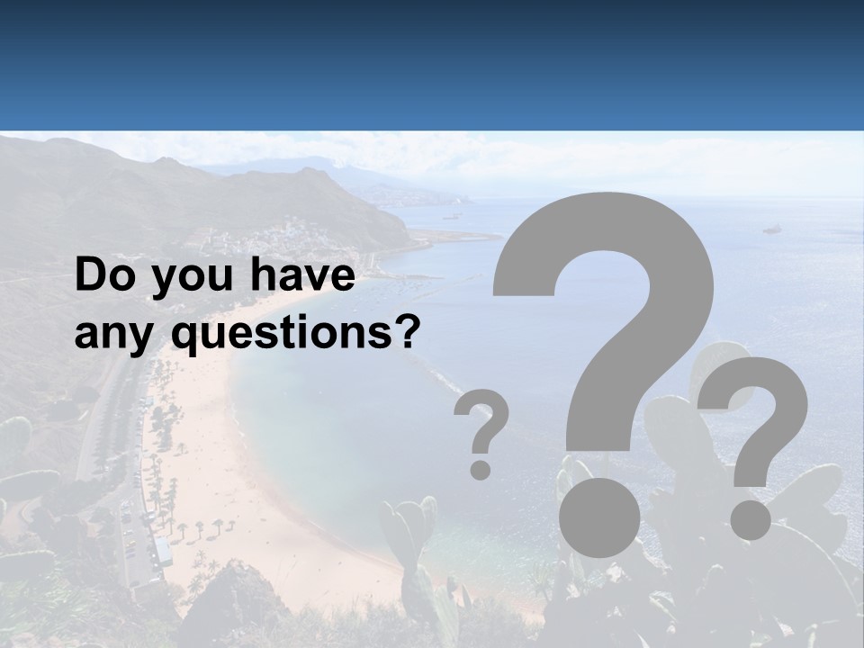 Plant Tourism Panoramic PowerPoint Template