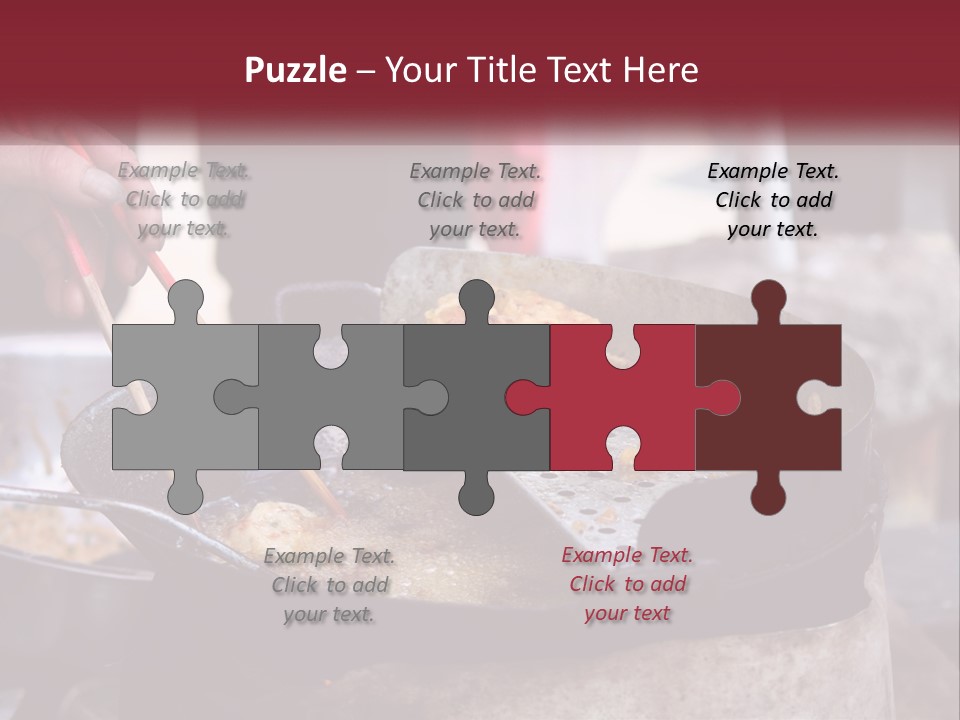 Spice Orient Barbeque PowerPoint Template