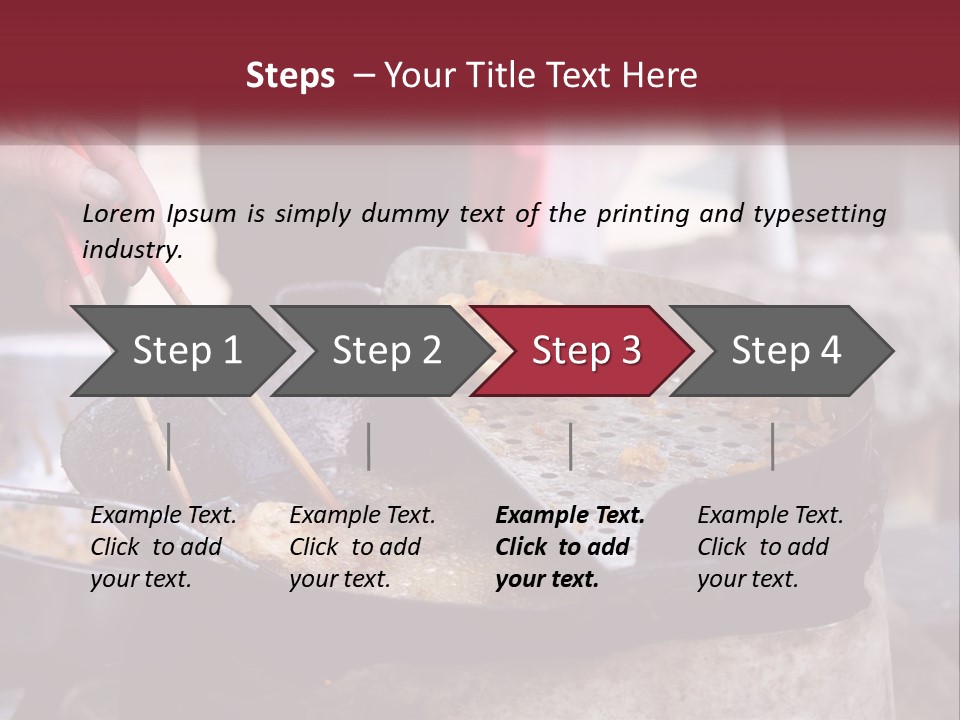 Spice Orient Barbeque PowerPoint Template