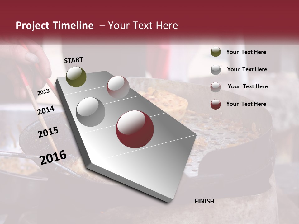 Spice Orient Barbeque PowerPoint Template