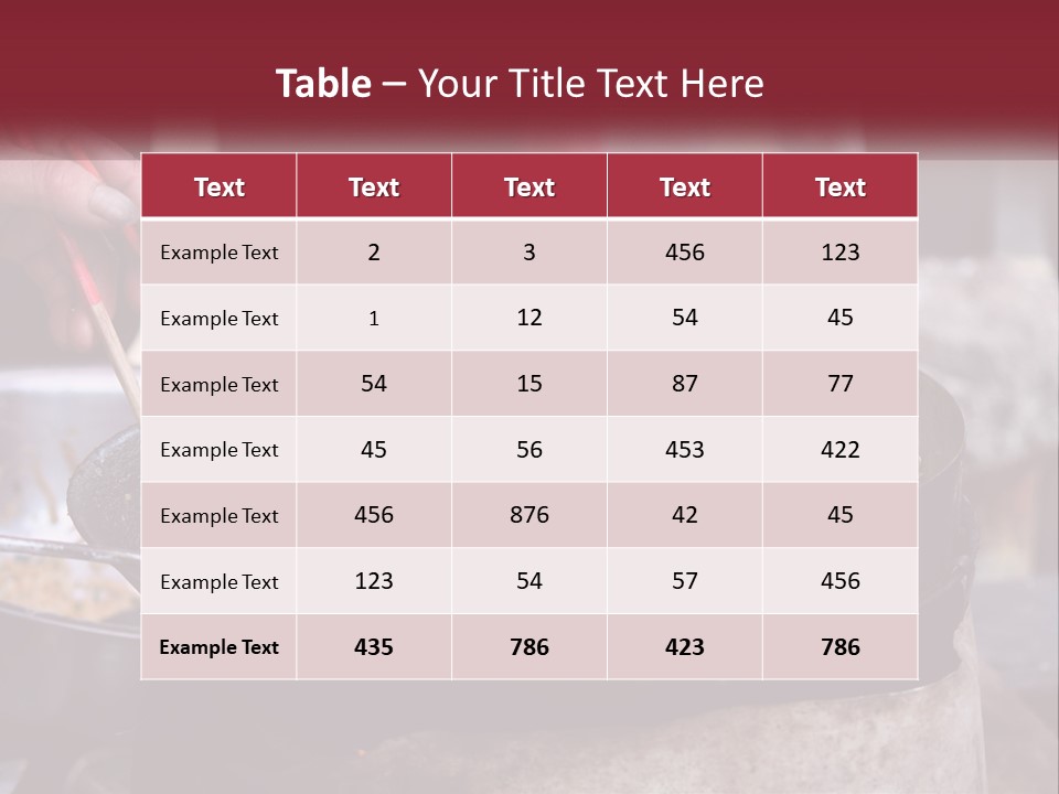 Spice Orient Barbeque PowerPoint Template