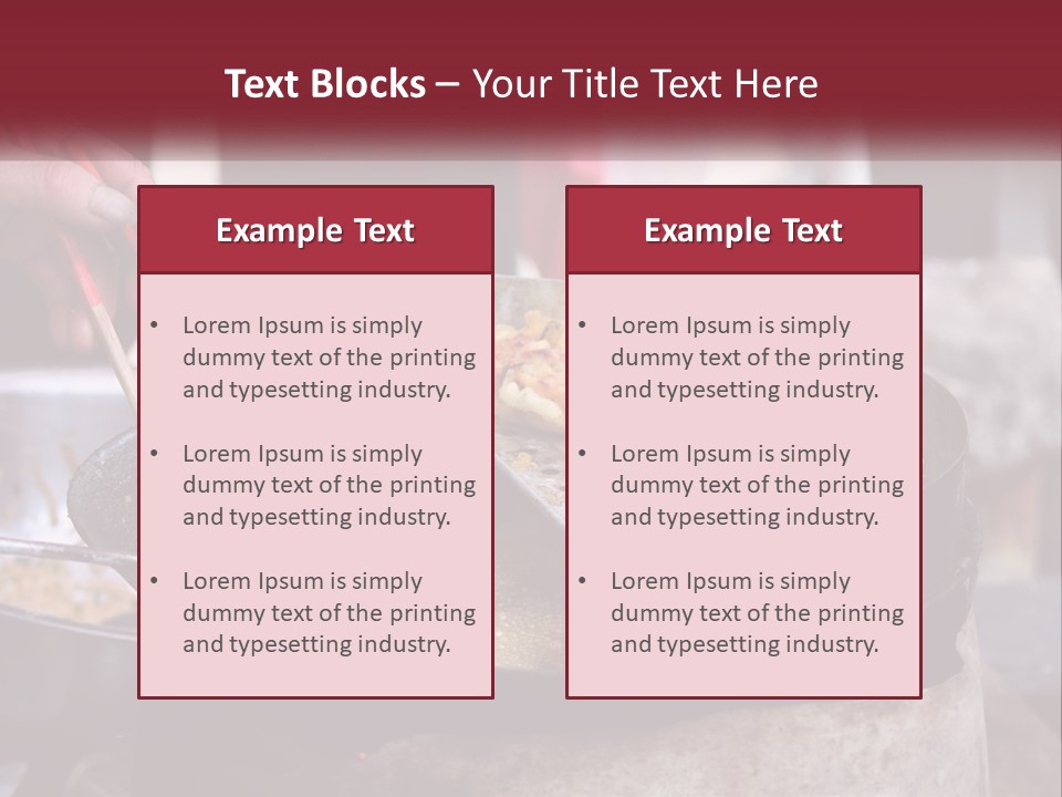 Spice Orient Barbeque PowerPoint Template