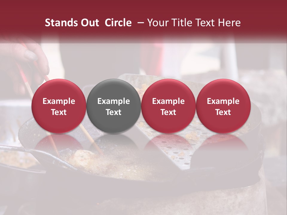 Spice Orient Barbeque PowerPoint Template