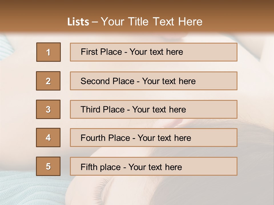Comfort Free Cure PowerPoint Template