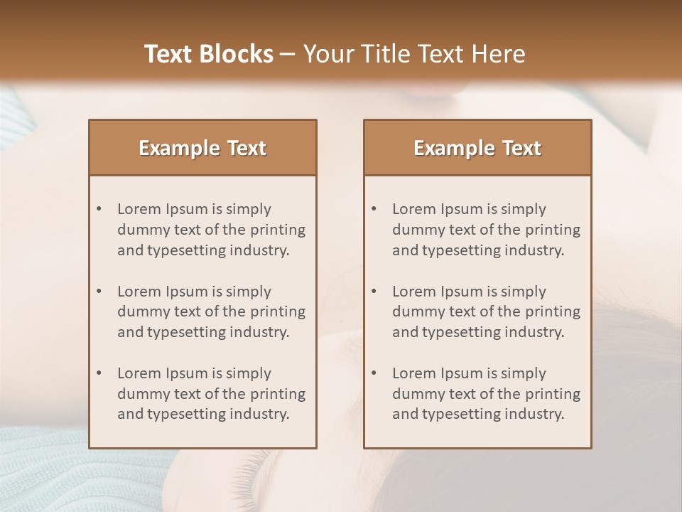 Comfort Free Cure PowerPoint Template