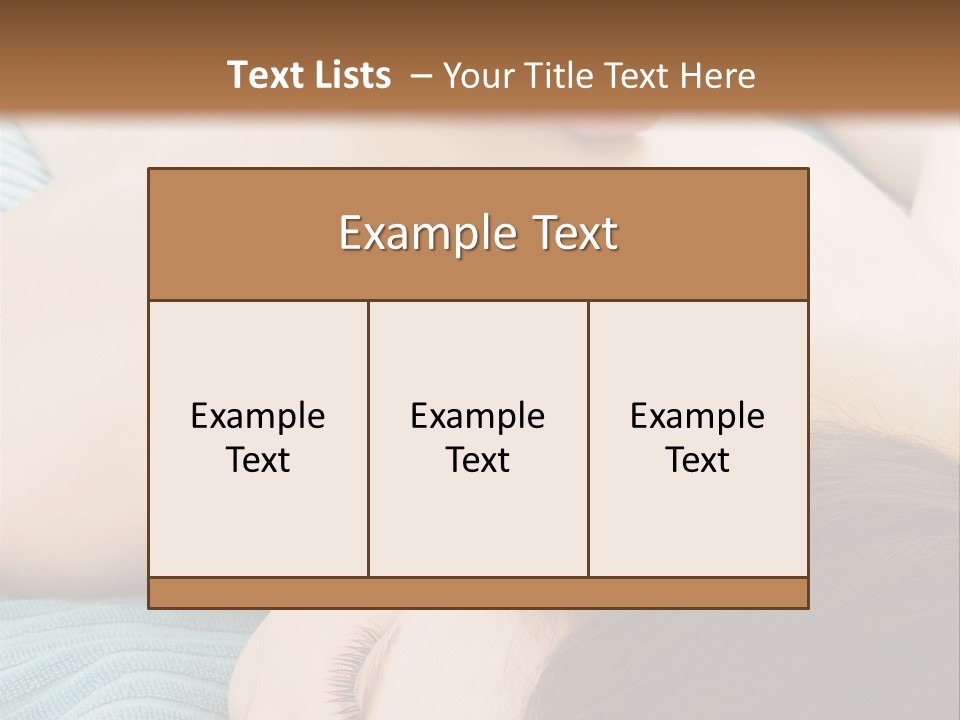 Comfort Free Cure PowerPoint Template