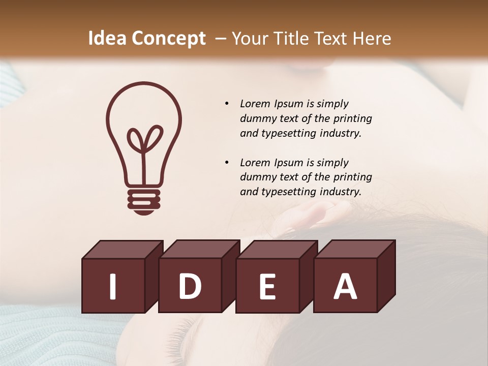 Comfort Free Cure PowerPoint Template