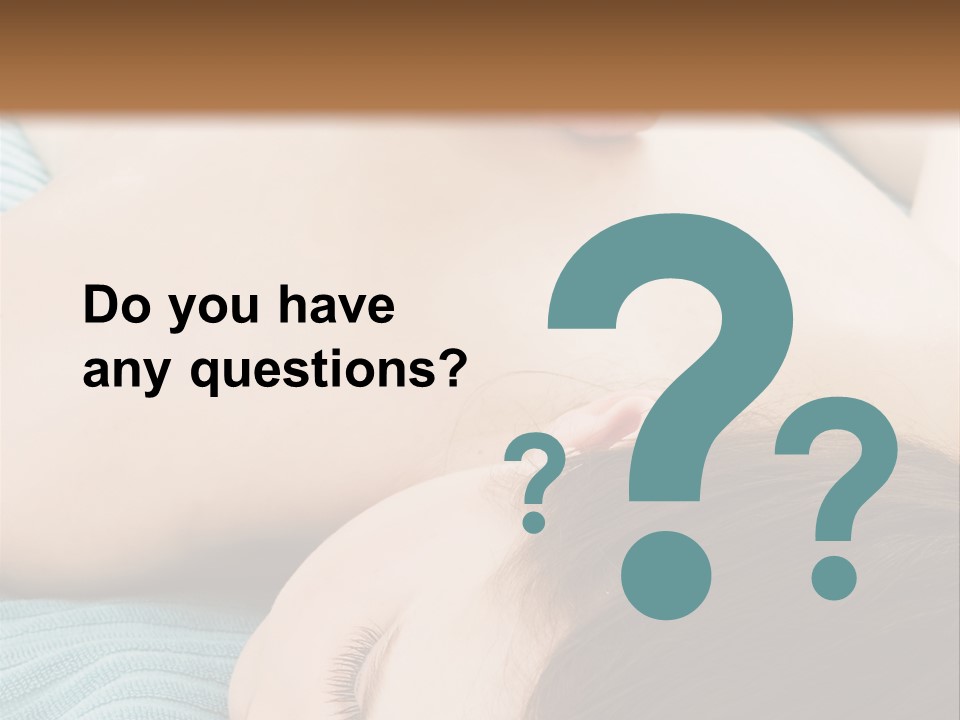 Comfort Free Cure PowerPoint Template