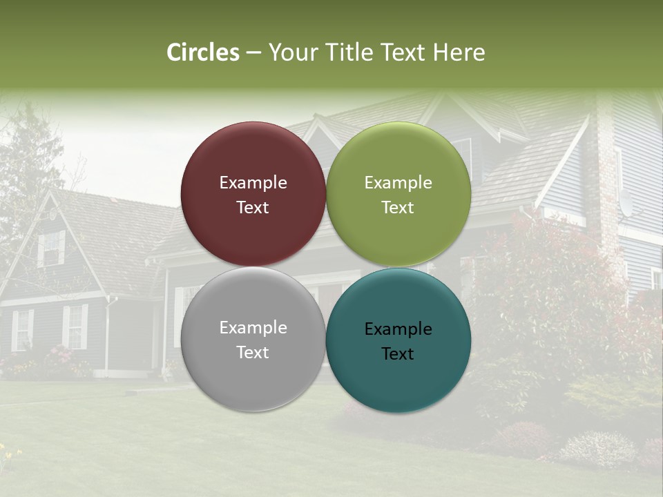 Sky Neighborhood Expensive PowerPoint Template