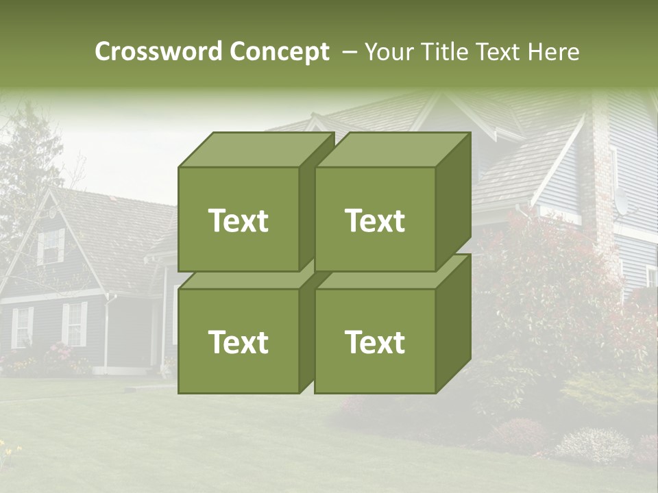 Sky Neighborhood Expensive PowerPoint Template