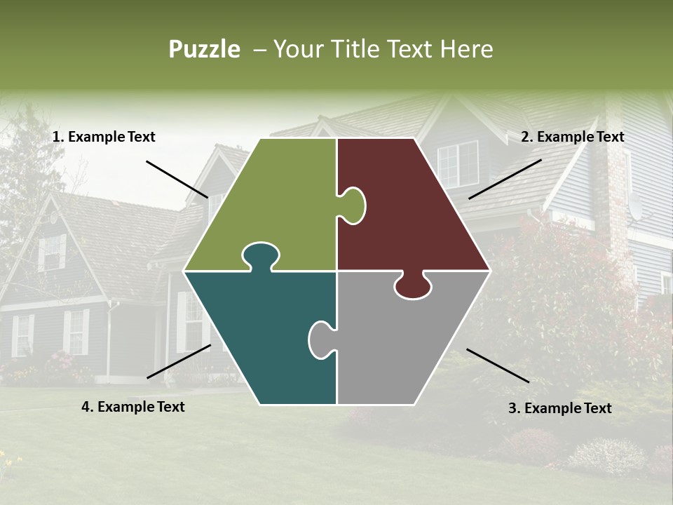 Sky Neighborhood Expensive PowerPoint Template