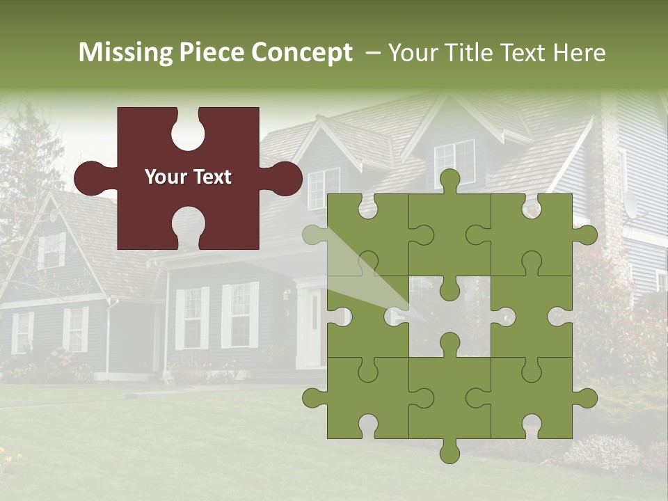 Sky Neighborhood Expensive PowerPoint Template