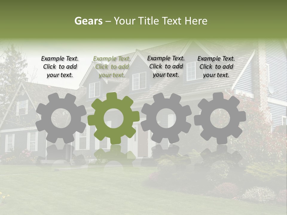 Sky Neighborhood Expensive PowerPoint Template