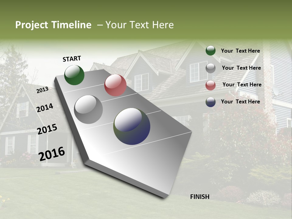 Sky Neighborhood Expensive PowerPoint Template