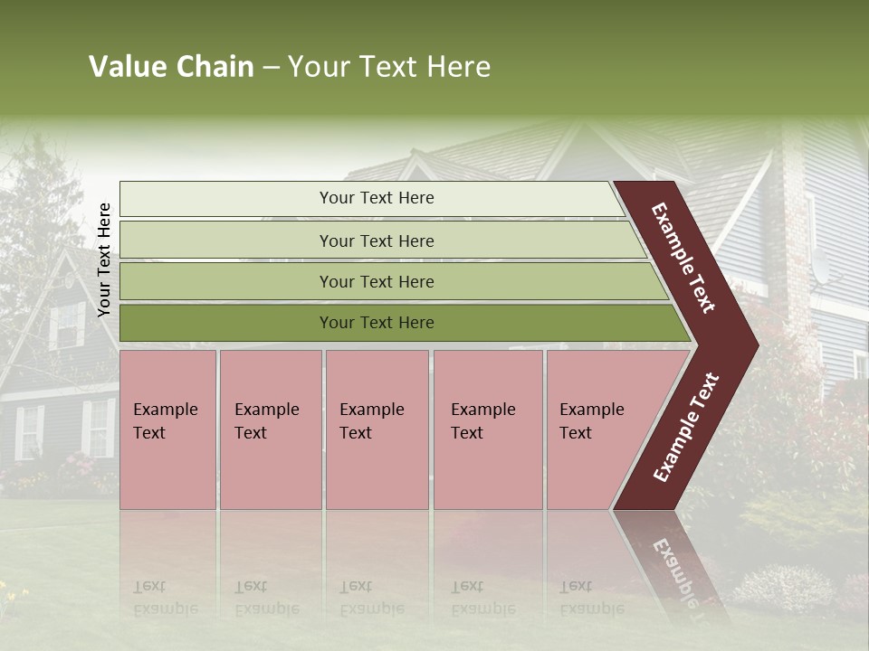 Sky Neighborhood Expensive PowerPoint Template