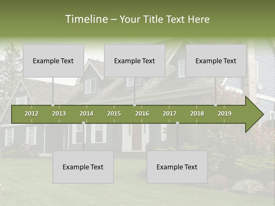 Sky Neighborhood Expensive PowerPoint Template