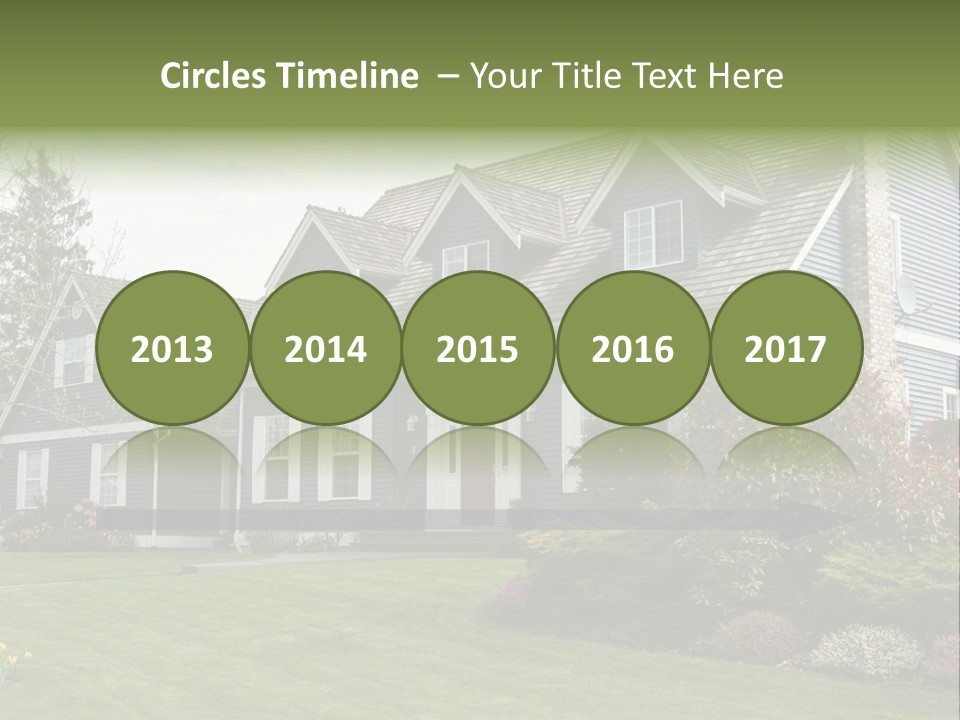 Sky Neighborhood Expensive PowerPoint Template