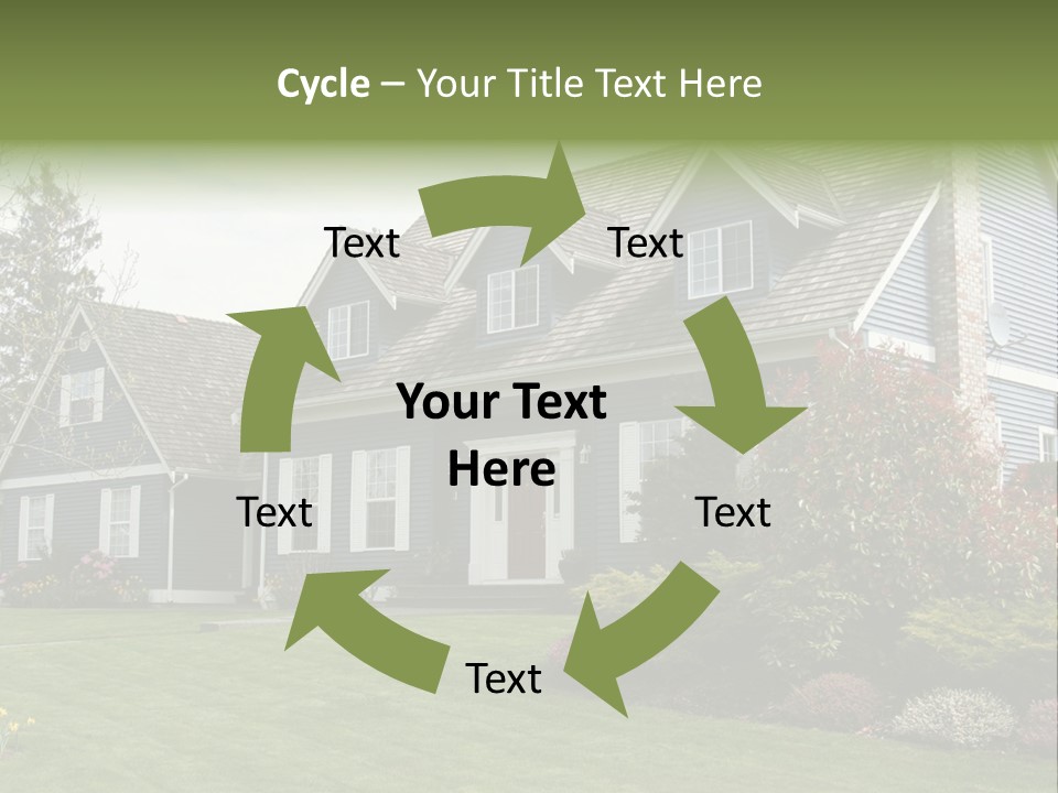 Sky Neighborhood Expensive PowerPoint Template