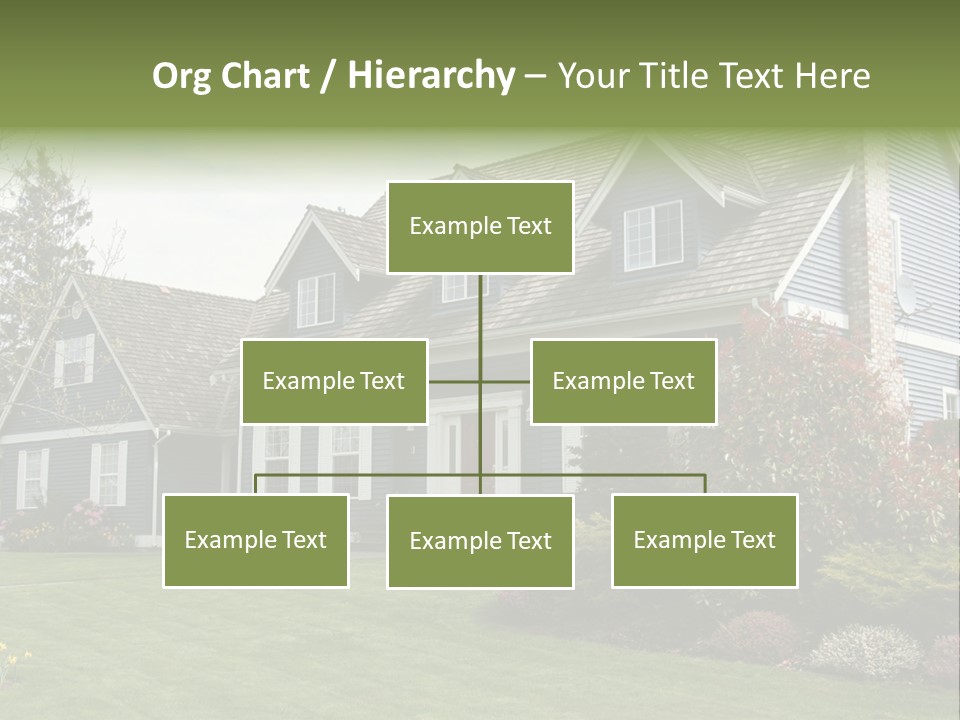 Sky Neighborhood Expensive PowerPoint Template