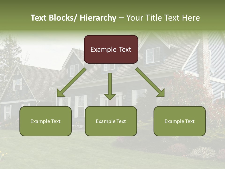 Sky Neighborhood Expensive PowerPoint Template