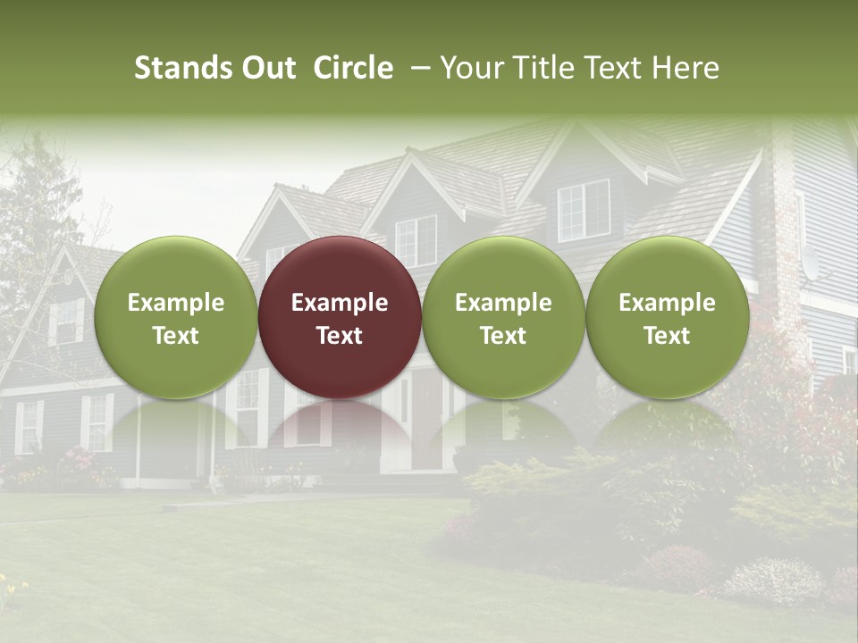 Sky Neighborhood Expensive PowerPoint Template