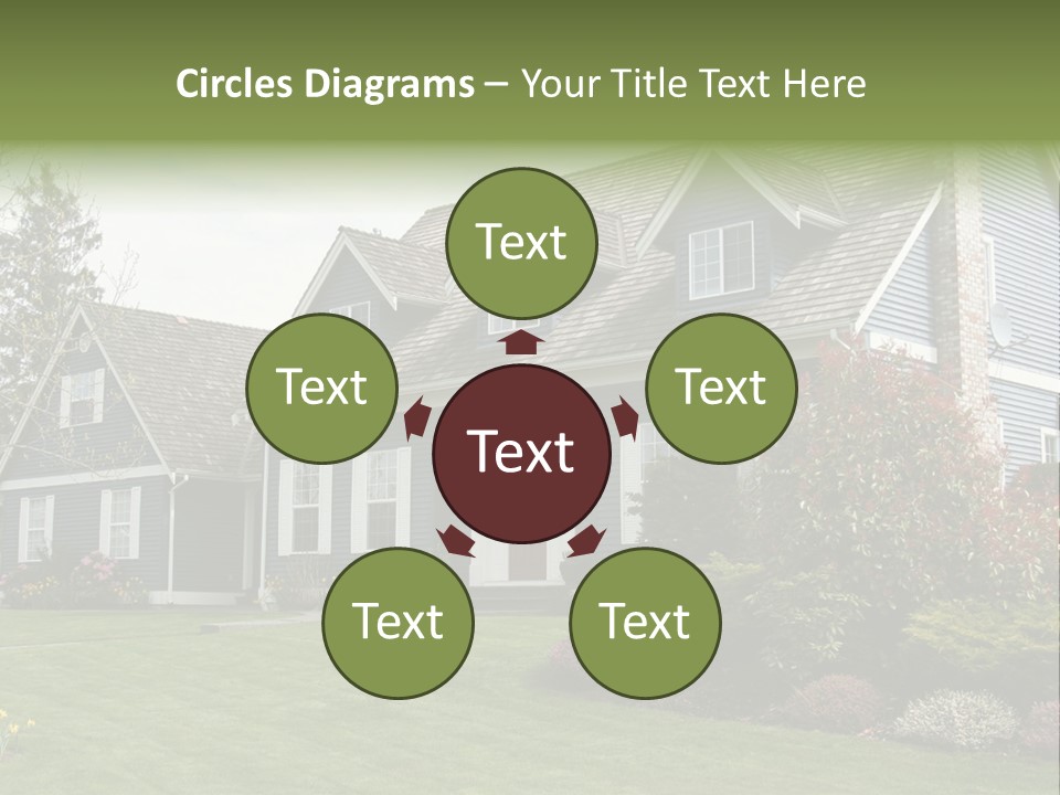 Sky Neighborhood Expensive PowerPoint Template